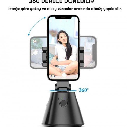 Apai Genie Akıllı Cep Telefon Tutacağı Robot Yüz Tanıma Gimbal Apai Genie Akıllı Cep Telefon Tutacağı Robot Yüz Tanıma Gimbal