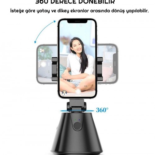 Apai Genie Akıllı Cep Telefon Tutacağı Robot Yüz Tanıma Gimbal