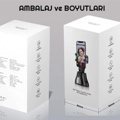 Apai Genie Akıllı Cep Telefon Tutacağı Robot Yüz Tanıma Gimbal Apai Genie Akıllı Cep Telefon Tutacağı Robot Yüz Tanıma Gimbal