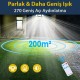 Exeo 181 COB Solar LED Hareket Sensörlü Kumandalı Su Geçirmez 3 Mod Exeo 181 COB Solar LED Hareket Sensörlü Kumandalı Su Geçirmez 3 Mod