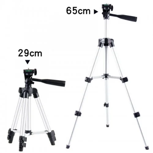 Exeo 65 CM Prof. Katlanabilir Fotoğraf Makinası Telefon Tripod 3065 Exeo 65 CM Prof. Katlanabilir Fotoğraf Makinası Telefon Tripod 3065