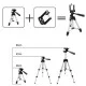 Exeo 65 CM Prof. Katlanabilir Fotoğraf Makinası Telefon Tripod 3065 Exeo 65 CM Prof. Katlanabilir Fotoğraf Makinası Telefon Tripod 3065