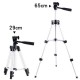 Exeo 65 CM Prof. Katlanabilir Fotoğraf Makinası Telefon Tripod 3065 Exeo 65 CM Prof. Katlanabilir Fotoğraf Makinası Telefon Tripod 3065