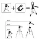 Exeo 65 CM Prof. Katlanabilir Fotoğraf Makinası Telefon Tripod 3065 Exeo 65 CM Prof. Katlanabilir Fotoğraf Makinası Telefon Tripod 3065