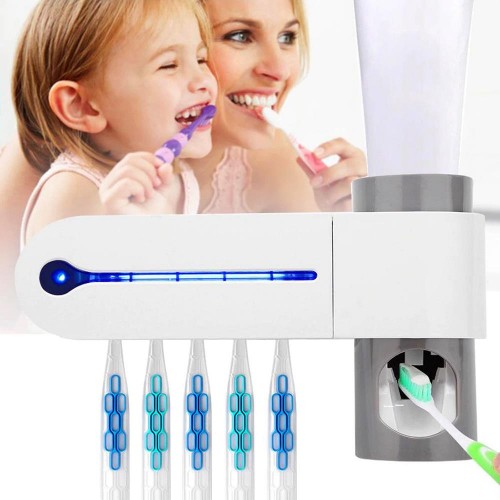 Exeo Antibakteriyel Diş Fırçası ve Macun Tutucu UV Sterilizatör Exeo Antibakteriyel Diş Fırçası ve Macun Tutucu UV Sterilizatör