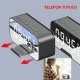Exeo Bluetooth Kablosuz Hoparlör Radyo Masa Saat Alarm LED Exeo Bluetooth Kablosuz Hoparlör Radyo Masa Saat Alarm LED