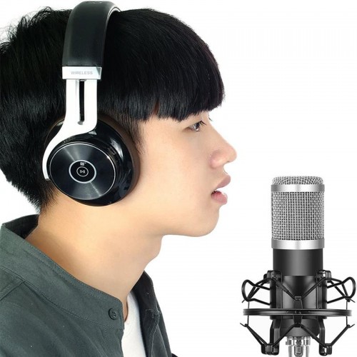 Exeo BM800 Profesyonel Youtuber Stüdyo Kayıt Mikrofonu Tripodlu