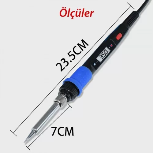 Exeo Dijital Anahtarlı Isı Ayarlı Kalem Havya Lehim Makinesi 80W Exeo Dijital Anahtarlı Isı Ayarlı Kalem Havya Lehim Makinesi 80W
