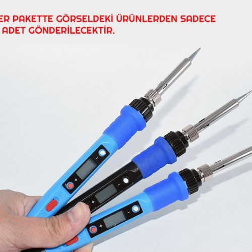Exeo Dijital Anahtarlı Isı Ayarlı Kalem Havya Lehim Makinesi 80W Exeo Dijital Anahtarlı Isı Ayarlı Kalem Havya Lehim Makinesi 80W