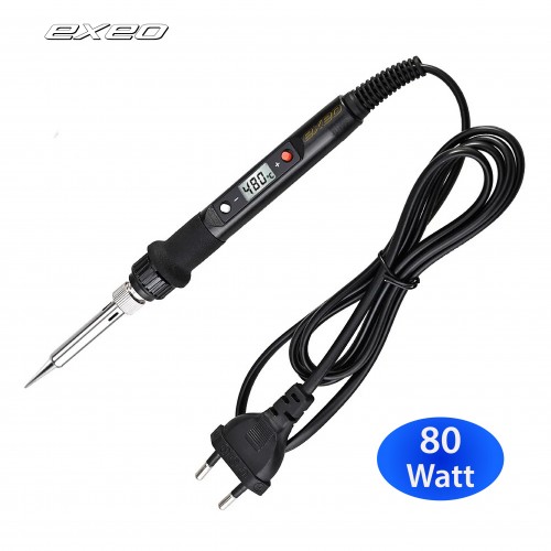 Exeo Dijital Göstergeli Isı Ayarlı Kalem Havya Lehim Makinesi