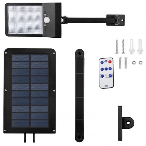 Exeo Güneş Enerjili 48Led Kumandalı Harekete Duyarlı Solar Lamba