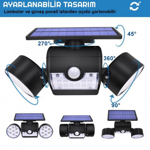 Exeo Güneş Enerjili Solar LED Aydınlatma Şarjlı Bahçe Lambası Exeo Güneş Enerjili Solar LED Aydınlatma Şarjlı Bahçe Lambası