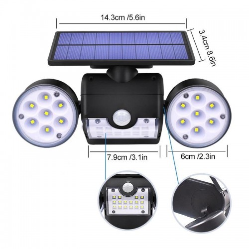 Exeo Güneş Enerjili Solar LED Aydınlatma Şarjlı Bahçe Lambası Exeo Güneş Enerjili Solar LED Aydınlatma Şarjlı Bahçe Lambası