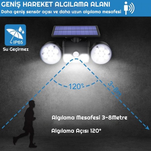 Exeo Güneş Enerjili Solar LED Aydınlatma Şarjlı Bahçe Lambası Exeo Güneş Enerjili Solar LED Aydınlatma Şarjlı Bahçe Lambası