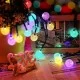 Exeo Güneş Enerjili Solar Yuvarlak 50Led 10M Süs Bahçe Aydınlatma Exeo Güneş Enerjili Solar Yuvarlak 50Led 10M Süs Bahçe Aydınlatma