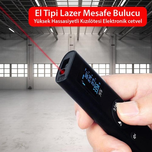 Exeo H6 Lazer Dijital Mesafe Ölçer Lazer Metre Ölçüm Cihazı Exeo H6 Lazer Dijital Mesafe Ölçer Lazer Metre Ölçüm Cihazı
