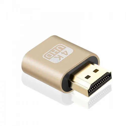 Exeo HDMI Uyumlu Sanal Ekran 4K DDC EDID Emulatör Adaptörü Exeo HDMI Uyumlu Sanal Ekran 4K DDC EDID Emulatör Adaptörü