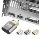 Exeo HDMI Uyumlu Sanal Ekran 4K DDC EDID Emulatör Adaptörü Exeo HDMI Uyumlu Sanal Ekran 4K DDC EDID Emulatör Adaptörü