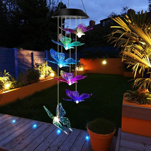 Exeo Kelebek Motif Dekoratif Bahçe Balkon Süsleme Solar LED Exeo Kelebek Motif Dekoratif Bahçe Balkon Süsleme Solar LED
