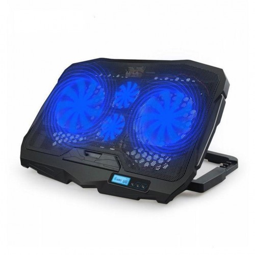 Exeo LCD Ekranlı Notebook Soğutucu 4 Fanlı Gaming Laptop Stand Exeo LCD Ekranlı Notebook Soğutucu 4 Fanlı Gaming Laptop Stand
