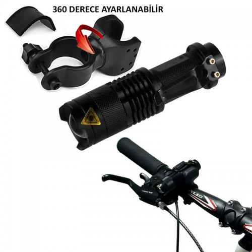 Exeo Led Bisiklet Ön Işığı 3 Modlu Far Işık Su Geçirmez Mini Exeo Led Bisiklet Ön Işığı 3 Modlu Far Işık Su Geçirmez Mini