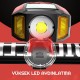 Exeo Led Bisiklet Ön Işığı Far 5 Modlu Alarm Korna Su Geçirmez Exeo Led Bisiklet Ön Işığı Far 5 Modlu Alarm Korna Su Geçirmez