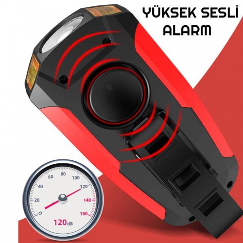 Exeo Led Bisiklet Ön Işığı Far 5 Modlu Alarm Korna Su Geçirmez Exeo Led Bisiklet Ön Işığı Far 5 Modlu Alarm Korna Su Geçirmez
