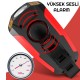 Exeo Led Bisiklet Ön Işığı Far 5 Modlu Alarm Korna Su Geçirmez Exeo Led Bisiklet Ön Işığı Far 5 Modlu Alarm Korna Su Geçirmez