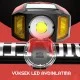Exeo Led Bisiklet Ön Işığı Far 5 Modlu Alarm Korna Su Geçirmez Exeo Led Bisiklet Ön Işığı Far 5 Modlu Alarm Korna Su Geçirmez