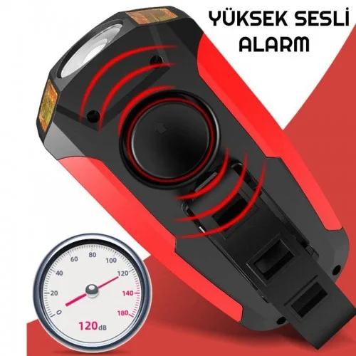 Exeo Led Bisiklet Ön Işığı Far 5 Modlu Alarm Korna Su Geçirmez Exeo Led Bisiklet Ön Işığı Far 5 Modlu Alarm Korna Su Geçirmez