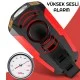 Exeo Led Bisiklet Ön Işığı Far 5 Modlu Alarm Korna Su Geçirmez Exeo Led Bisiklet Ön Işığı Far 5 Modlu Alarm Korna Su Geçirmez