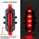 Exeo Led Bisiklet Ön ve Arka İkaz Işığı Far 3 Modlu Su Geçirmez Exeo Led Bisiklet Ön ve Arka İkaz Işığı Far 3 Modlu Su Geçirmez