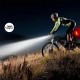 Exeo Led Bisiklet Ön ve Arka İkaz Işığı Far 3 Modlu Su Geçirmez