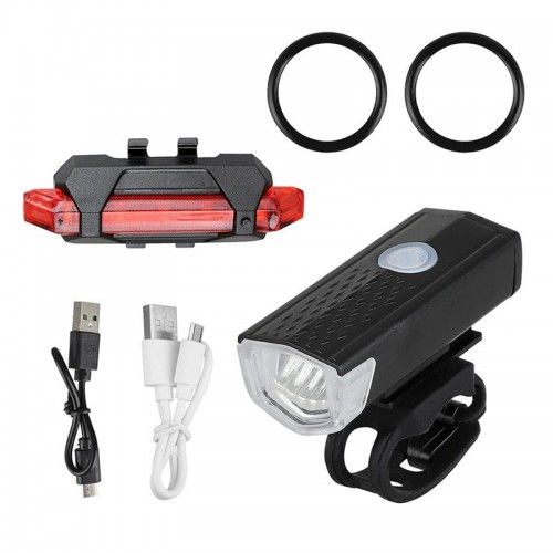 Exeo Led Bisiklet Ön ve Arka İkaz Işığı Far 3 Modlu Su Geçirmez Exeo Led Bisiklet Ön ve Arka İkaz Işığı Far 3 Modlu Su Geçirmez