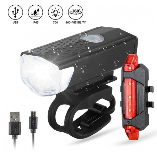 Exeo Led Bisiklet Ön ve Arka İkaz Işığı Far 3 Modlu Su Geçirmez Exeo Led Bisiklet Ön ve Arka İkaz Işığı Far 3 Modlu Su Geçirmez