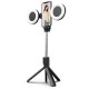 Exeo LED Halka Işık Kumandalı Universal Selfie Çubuğu Tripod Exeo LED Halka Işık Kumandalı Universal Selfie Çubuğu Tripod