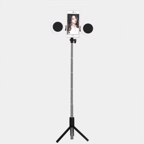 Exeo LED Halka Işık Kumandalı Universal Selfie Çubuğu Tripod Exeo LED Halka Işık Kumandalı Universal Selfie Çubuğu Tripod