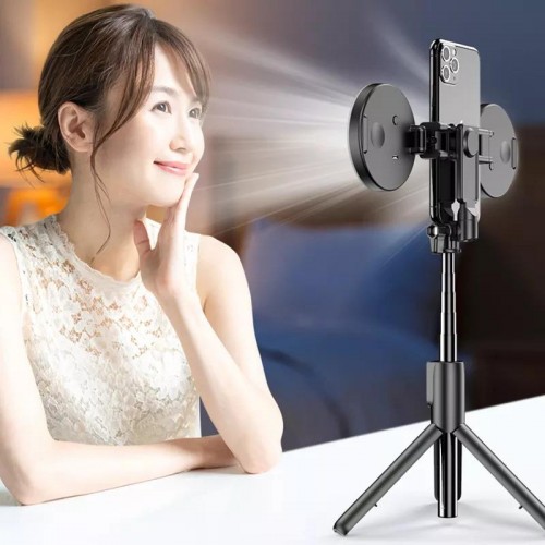 Exeo LED Halka Işık Kumandalı Universal Selfie Çubuğu Tripod Exeo LED Halka Işık Kumandalı Universal Selfie Çubuğu Tripod