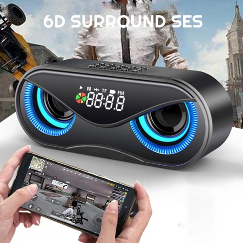 Exeo M6 Bluetooth Taşınabilir Kablosuz Hoparlör MP3 Çalar Saat Exeo M6 Bluetooth Taşınabilir Kablosuz Hoparlör MP3 Çalar Saat