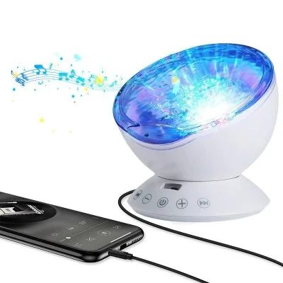 Exeo Müzik Çalar Okyanus Dalgası 7 Farklı Led Işıklı Kumandalı