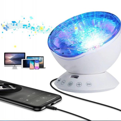 Exeo Müzik Çalar Okyanus Dalgası 7 Farklı Led Işıklı Kumandalı Exeo Müzik Çalar Okyanus Dalgası 7 Farklı Led Işıklı Kumandalı