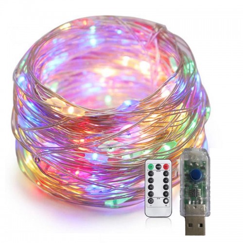 Exeo Peri Tel Led Işık Kumandalı Animasyonlu USB Led Exeo Peri Tel Led Işık Kumandalı Animasyonlu USB Led