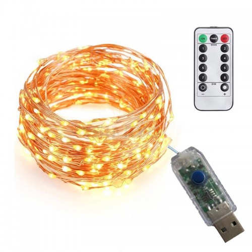Exeo Peri Tel Led Işık Kumandalı Animasyonlu USB Led Exeo Peri Tel Led Işık Kumandalı Animasyonlu USB Led