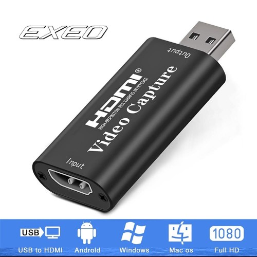 Exeo Playstation Xbox Gamer HDMI USB Video Capture Kartı Exeo Playstation Xbox Gamer HDMI USB Video Capture Kartı