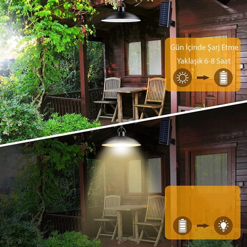 Exeo Solar 2 LED Bahçe Aydınlatma Güneş Enerjili Kumandalı LED Sarı Işık Exeo Solar 2 LED Bahçe Aydınlatma Güneş Enerjili Kumandalı LED Sarı Işık