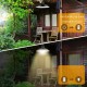 Exeo Solar 2 LED Bahçe Aydınlatma Güneş Enerjili Kumandalı LED Sarı Işık