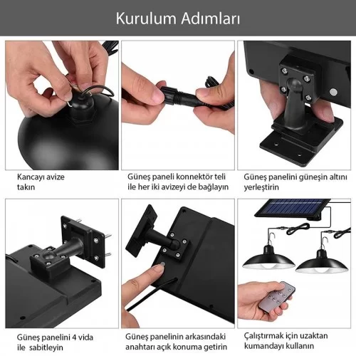 Exeo Solar 2 LED Bahçe Aydınlatma Güneş Enerjili Uzaktan Kumandalı LED Işık Exeo Solar 2 LED Bahçe Aydınlatma Güneş Enerjili Uzaktan Kumandalı LED Işık