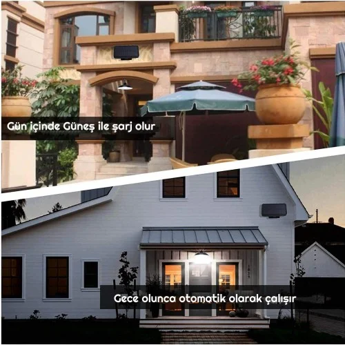 Exeo Solar LED Aydınlatma Güneş Enerjili Şarjlı Lamba Beyaz Exeo Solar LED Aydınlatma Güneş Enerjili Şarjlı Lamba Beyaz
