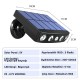 Exeo Solar LED Güneş Enerjili Bahçe Duvar Lambası 2Li Paket