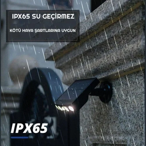Exeo Solar LED Güneş Enerjili Bahçe Duvar Lambası 2Li Paket Exeo Solar LED Güneş Enerjili Bahçe Duvar Lambası 2Li Paket